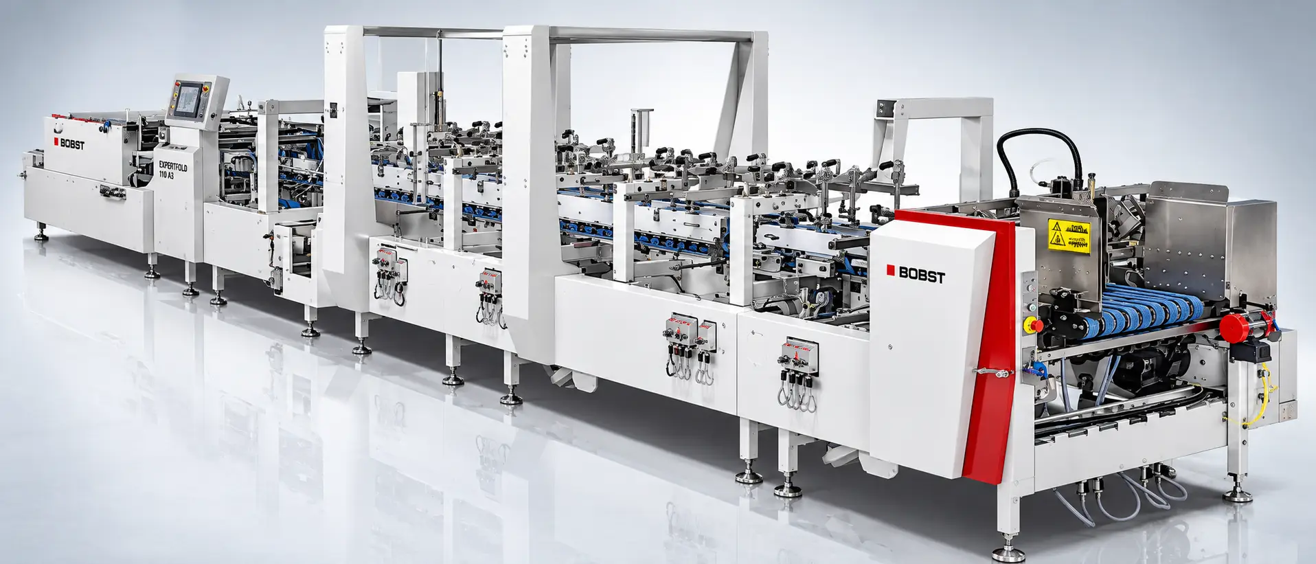 Bobst Expertfold carton folder-gluer machine