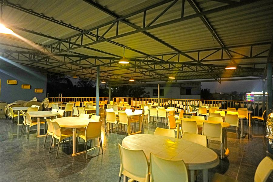 Rooftop staff cafeteria