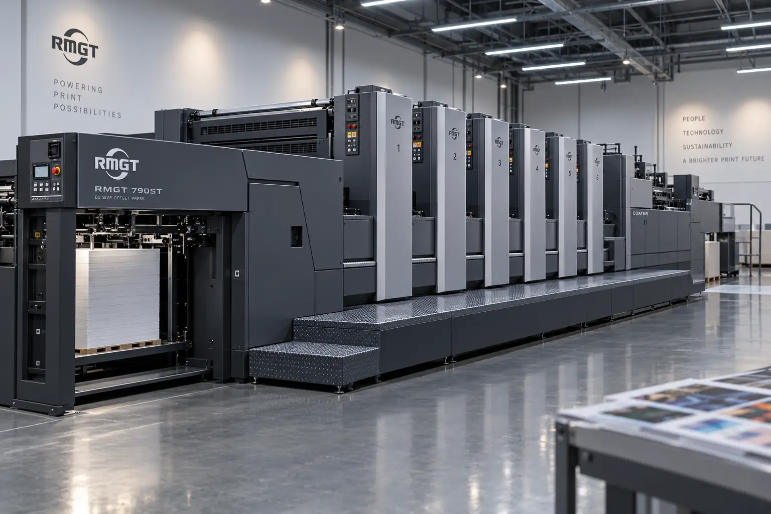 RMGT 790ST 6-colour offset press with coater